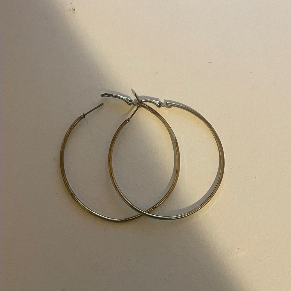 Elegant Gold Hoop Earrings